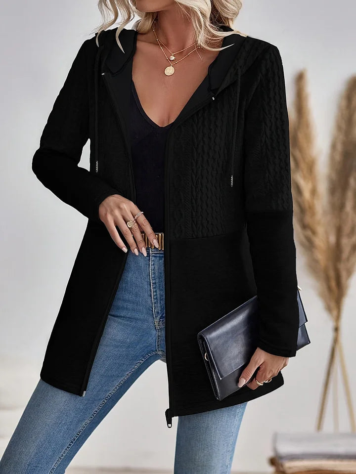 Elirra™ Cozy Knit Hoodie