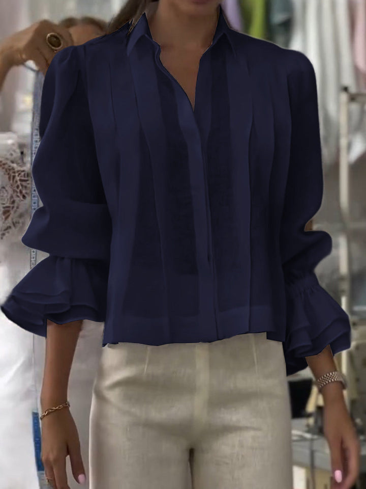 Elanora™ Ruffle Sleeve Blouse