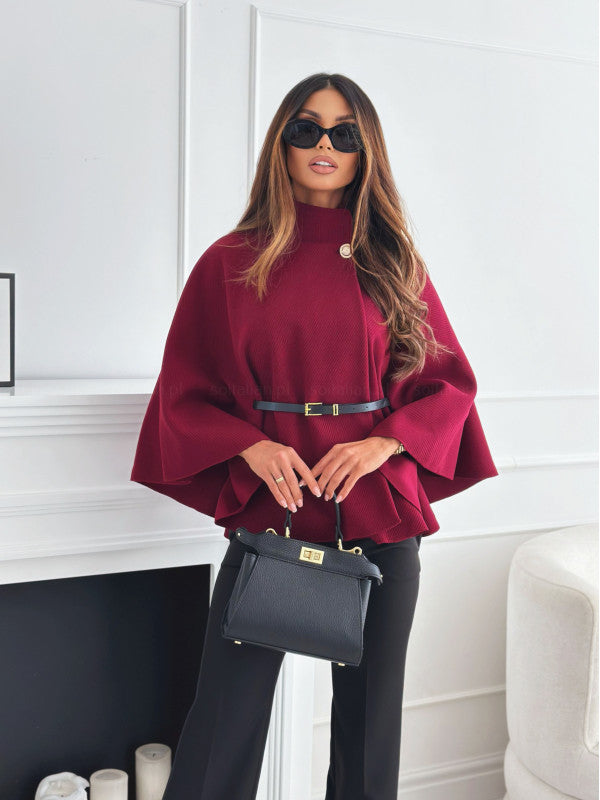 Lorana™ Belted Cape Coat
