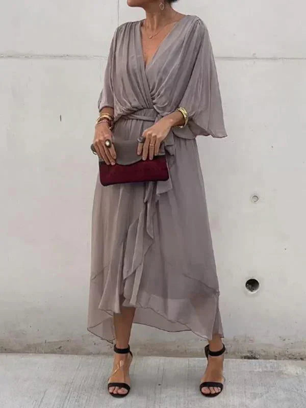 Liraina™ Chiffon Wrap Dress