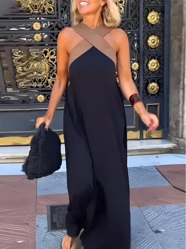 Carivelle™ Halter Maxi Dress