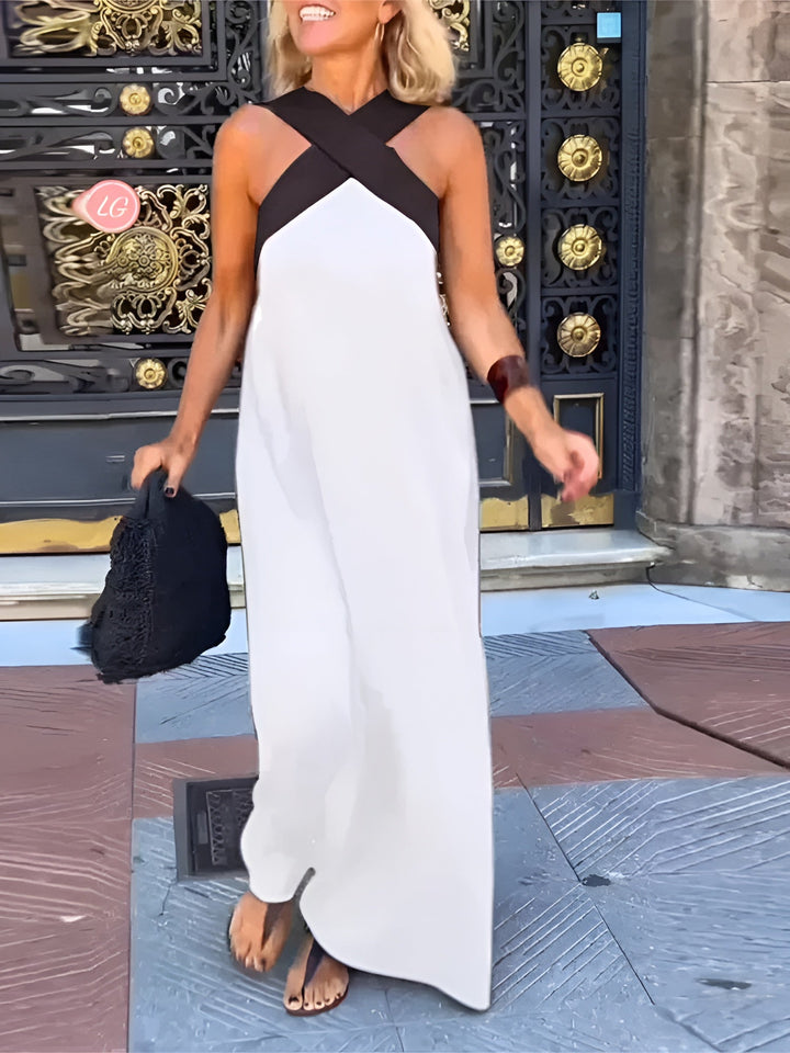 Carivelle™ Halter Maxi Dress
