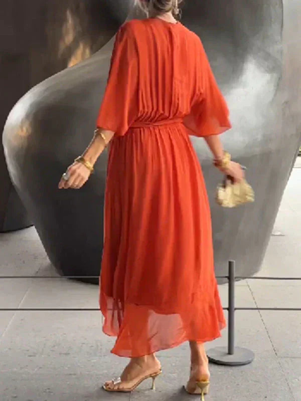 Liraina™ Chiffon Wrap Dress