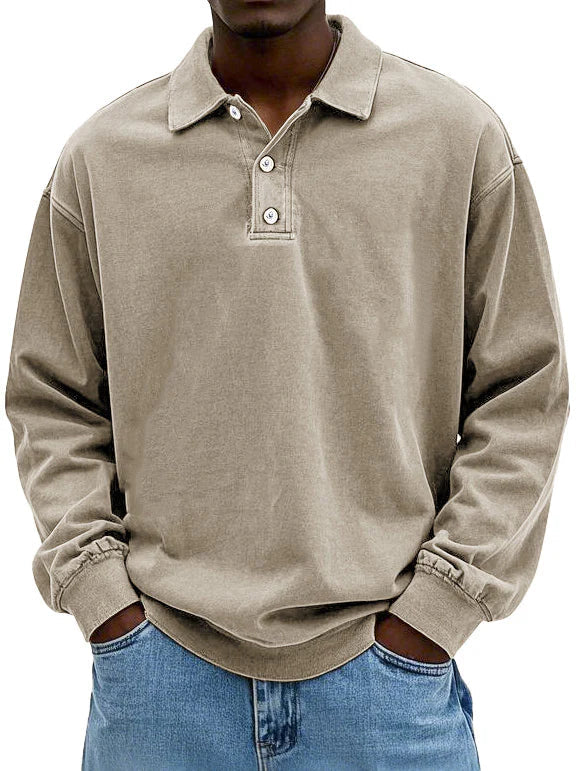 Artero™ Relaxed Polo Sweatshirt