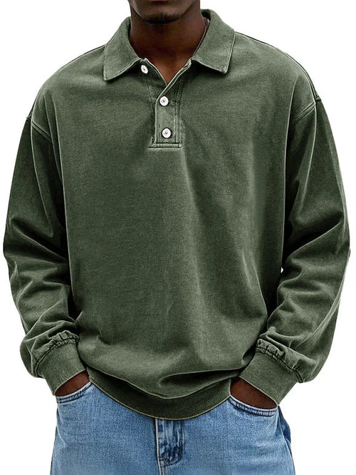 Artero™ Relaxed Polo Sweatshirt