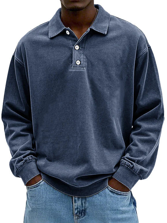 Artero™ Relaxed Polo Sweatshirt