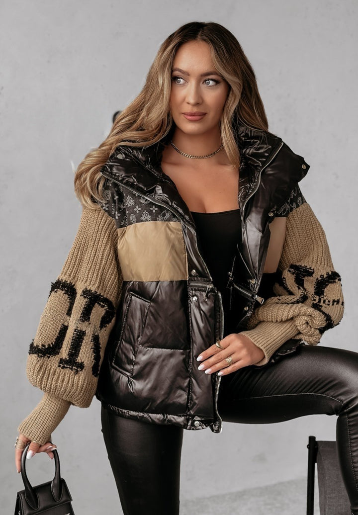 Marcellin™ Contrast Puffer Jacket
